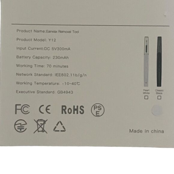 New in Box Smart Visible Ear Wax Removal Tool, Ear Camera Otoscope with LED - Picture 3 of 5